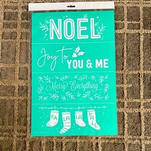 Chalk Couture reusable Stencil Fa La Y'all 12x18